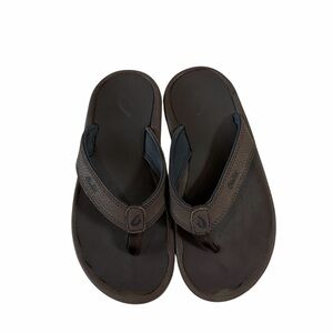 Olukai Ohana Kids Water Resistant Flip Flop Sandals, 5